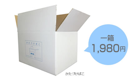 かたづけ箱。１箱1,980円